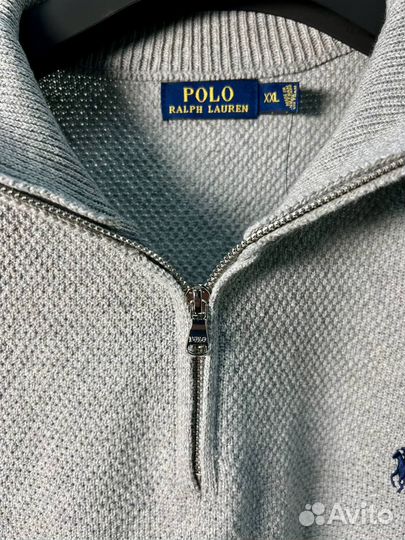 Серая Кофта Polo Ralph Lauren Оригинал