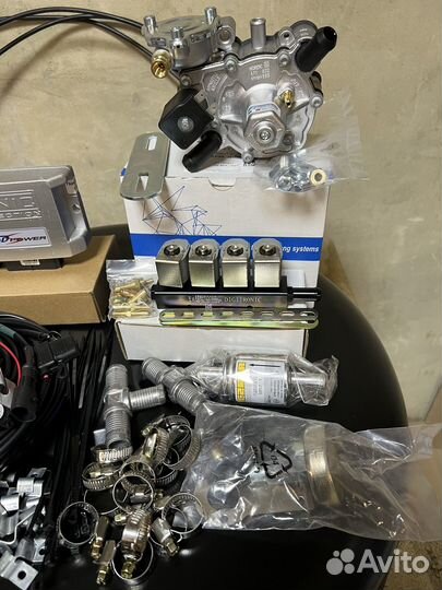 Новый комплект гбо на 4х цилиндровый авто