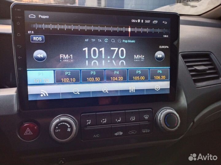 Рамка переходная Honda civic 4d