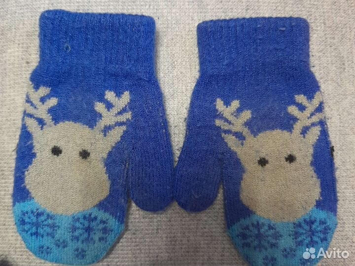 Варежки детские