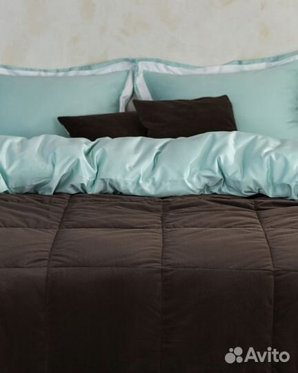 Покрывало богема шоколад новое плед на кровать