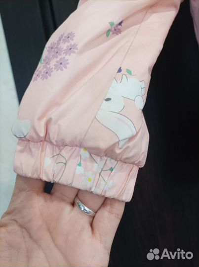 Демисезонная куртка для девочки 104-110 крокид