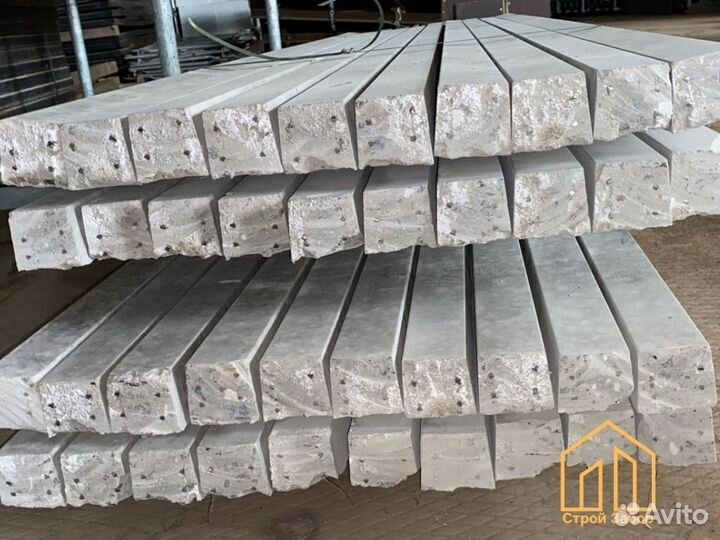 Под евроштакетник столбы