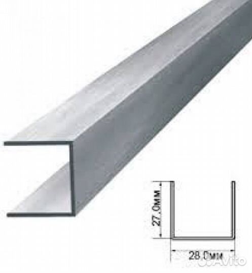 Профиль UD 27х28 3м 0,4мм Q