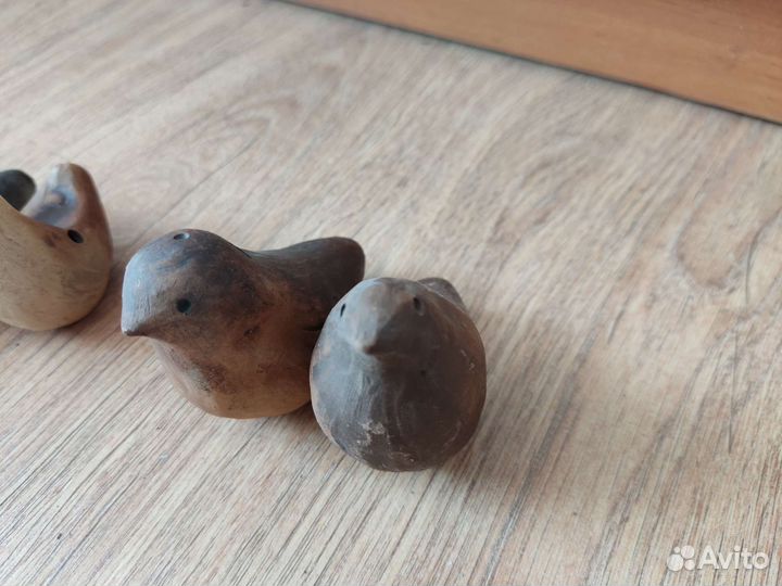Глиняные птички, свистульки