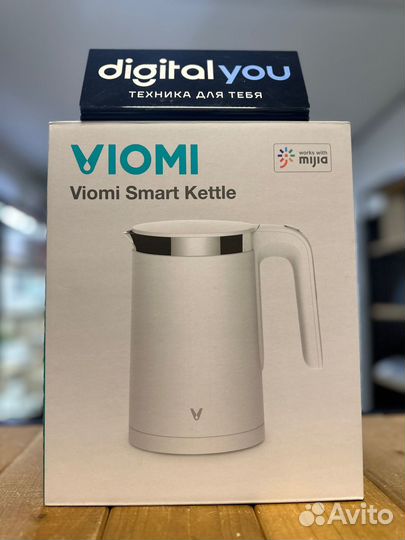Чайник xiaomi с датчиком температуры, умный