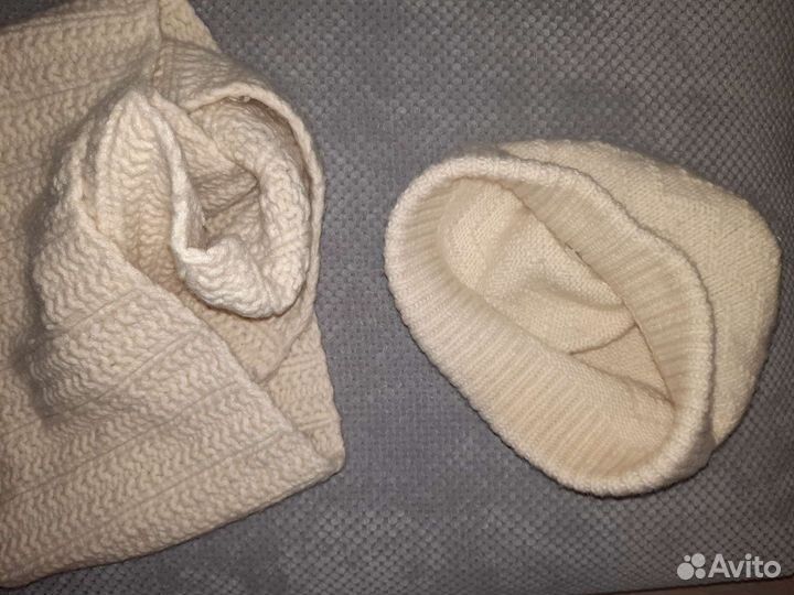 Зимняя шапка и снуд