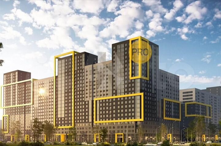 2-к. квартира, 54,7 м², 17/24 эт.