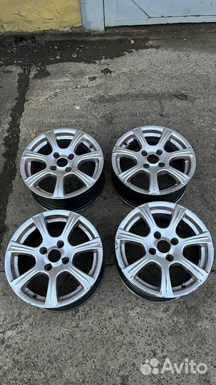 Литые диски r14 4x100, проставки 25мм