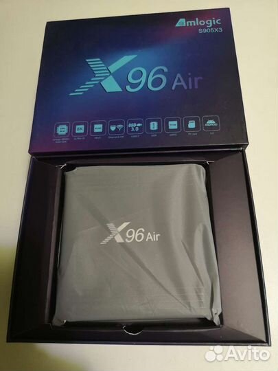 Мощный тв бокс Андроид x96 air на чипе Amlogic S90