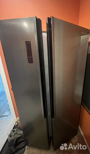 Холодильник Leran Sbs 300 ix nf