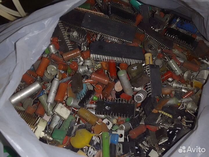 Радиодетали и платы СССР