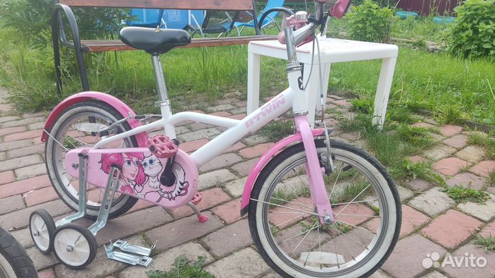 Детский велосипед btwin 16