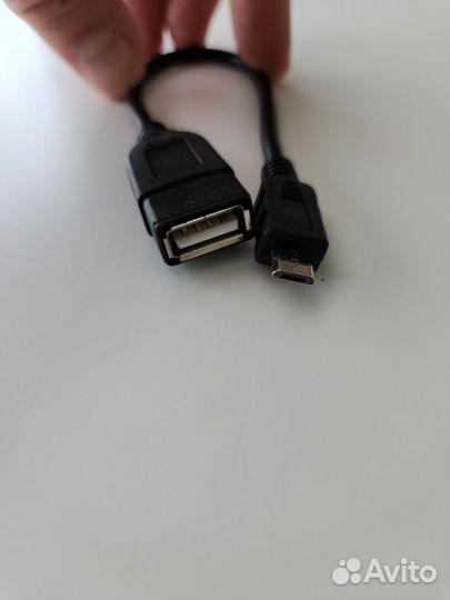 Переходник OTG micro USB на USB A
