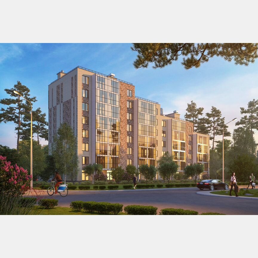 3-к. квартира, 131,8 м², 1/8 эт.