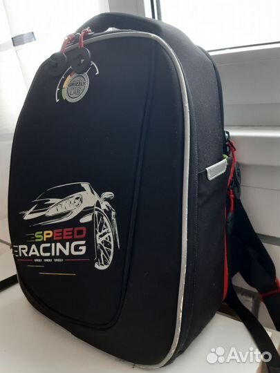 Школьный рюкзак grizzly RAF-193-10 Speed Racing