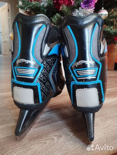 Коньки хоккейные развижные 33-36 р-р