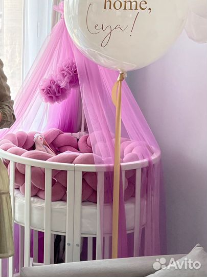 Детская кровать трансформер с маятником