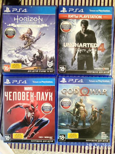 Игры для приставок ps4