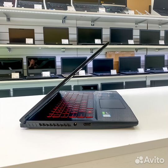 Игровой ноутбук MSI i7/GTX1660TI/16RAM