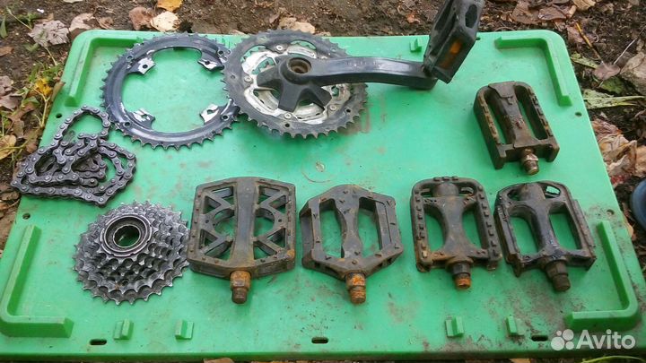 Запчасти для велосипеда разные и хвз