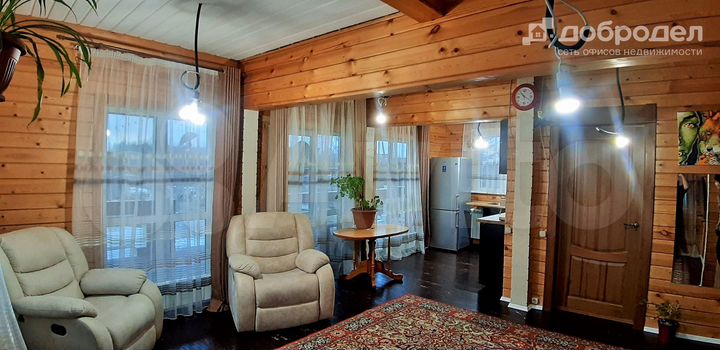 Коттедж 140 м² на участке 14 сот.