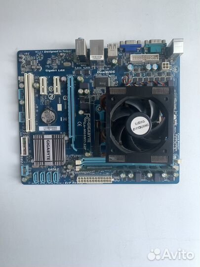 Материнская плата, куллер, процессор, оперативка