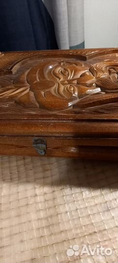 Нарды резные ручной работы бу