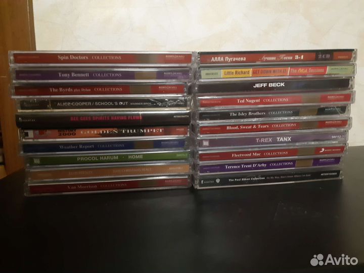 Музыка на CD дисках в ассортименте (1000 дисков)