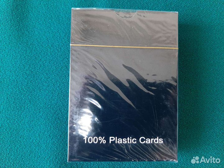 Игральные карты 100 пластик Poker Club