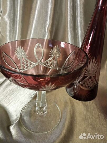 Графин хрусталь, ваза