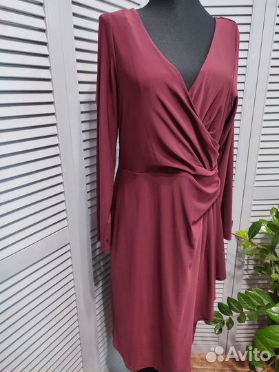 Вечернее платье с драпировкой Alexon размер 46