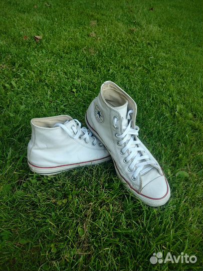 Кеды Converse кожа