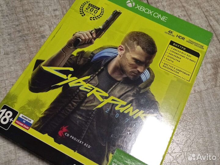 Диск Xbox One/S/X Cyberpunk 2077