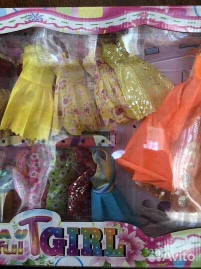 Набор платьев для барби