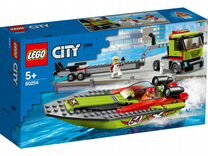 Lego City 60254 новый леготранспортировщик катеров