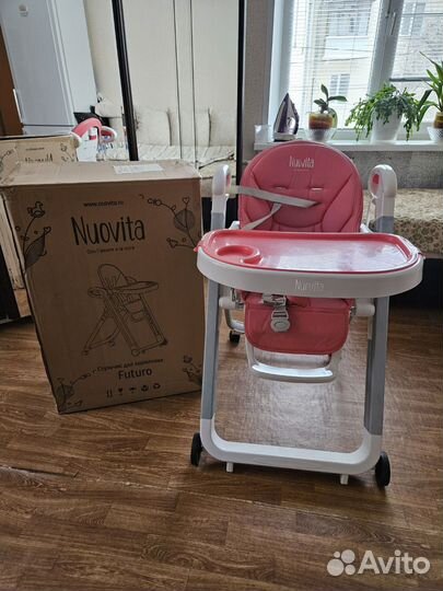 Стульчик для кормления Nuovita Futuro Bianco