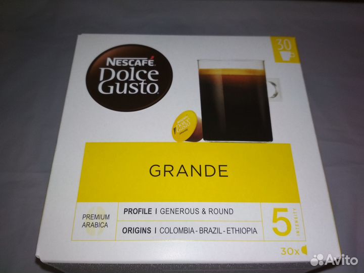 Капсулы Nescafe Dolce Gusto 30шт, 16шт