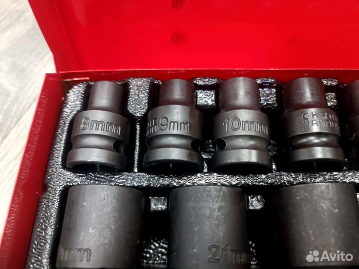 Набор ударных головок 35 предметов