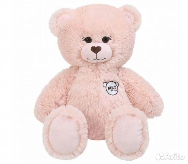 Медведь пудровый 65см, С/40/13