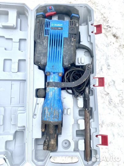 Аренда отбойный молоток зубр. Бетонолом
