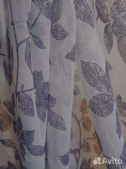 Тюль под лен, батист