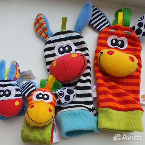 Погремушки на руки и ноги