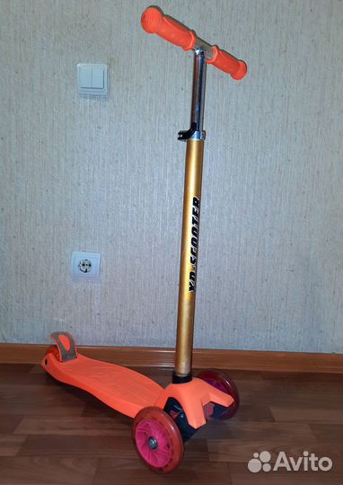 Самокат 4-х колёсный XD-Scooter Orange (Оранжевый)