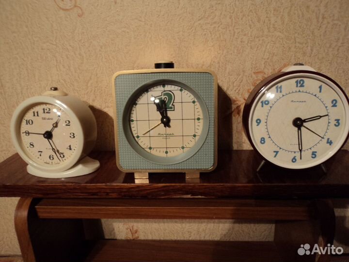 Будильники из СССР
