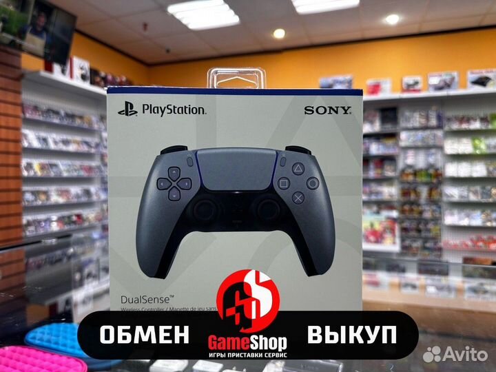 Геймпад PS5 Dual Sense Sterling Silver PS5