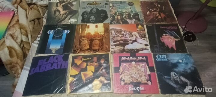 Виниловые пластинки металл