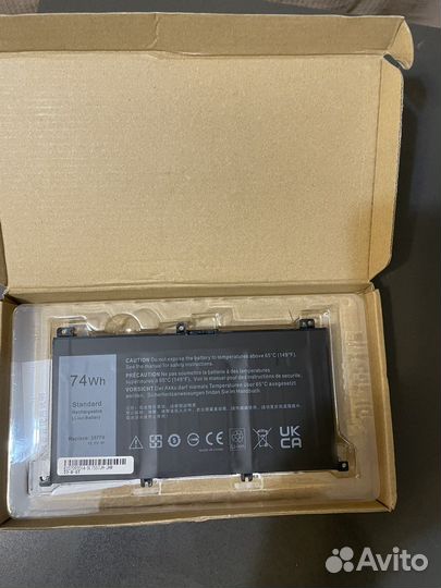 Аккумулятор для ноутбука dell