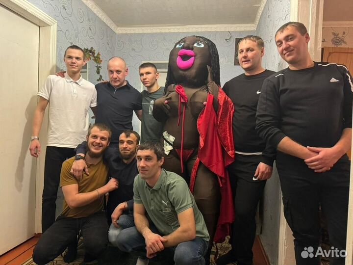 Ростовая кукла шуточный стриптиз