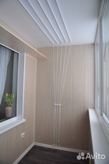 Отделка и остекление балконов и лоджий